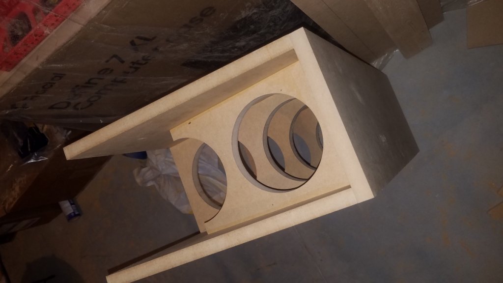 three sides of the x statik finished