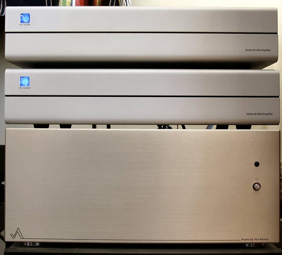 PS Audio Stellar M1200 and AVA Synergy SET 400