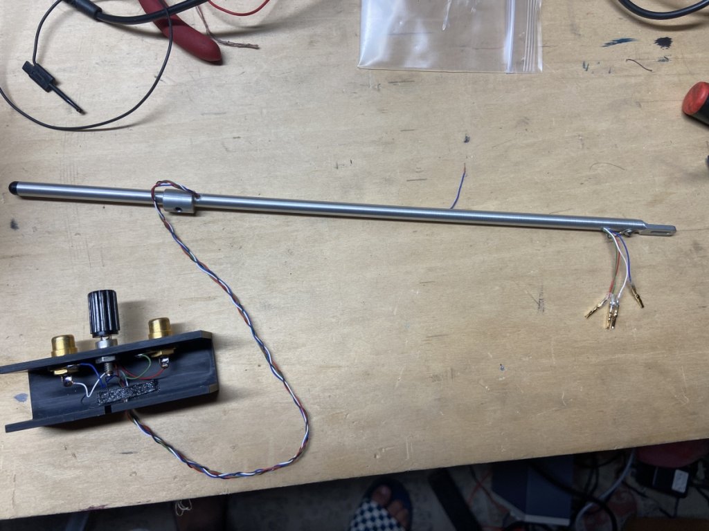 finished tonearm