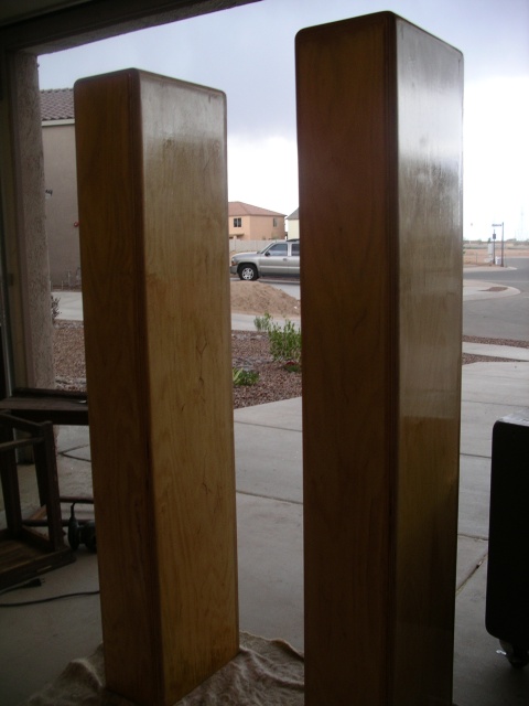 Finally all routed, first coat of danish oil/tung oil/mineral spirit mix applied