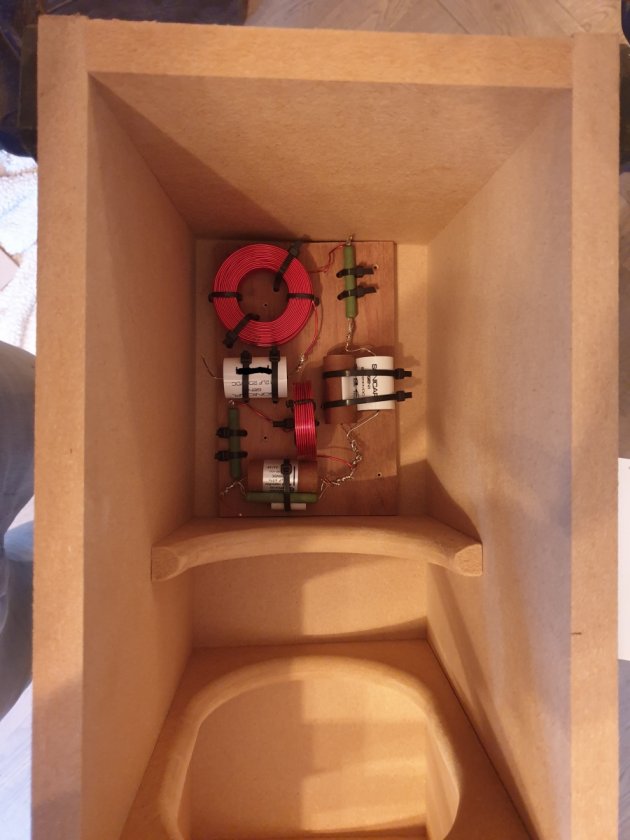 Crossover in cabinet
