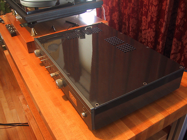 gleaming top cover plate