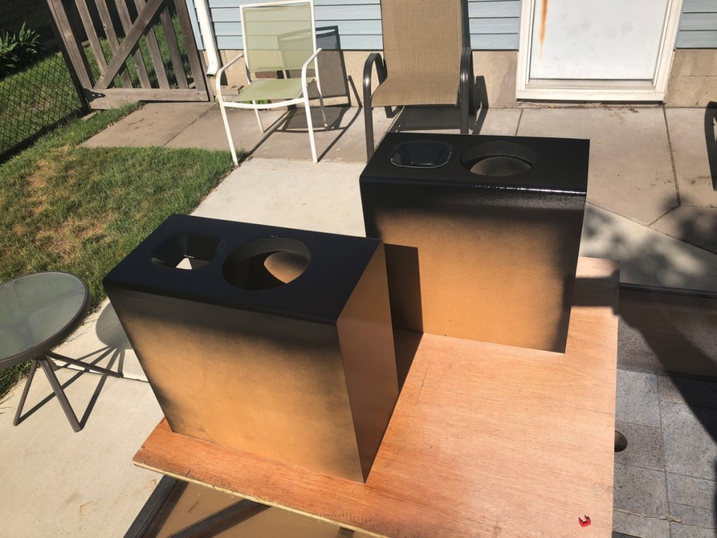 Painted boxes