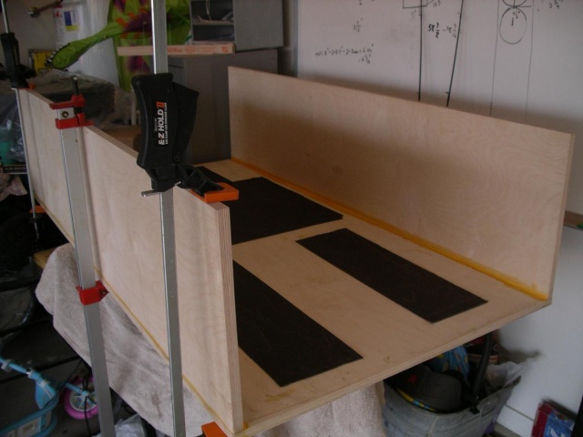 Monster sub first 3 sides glued