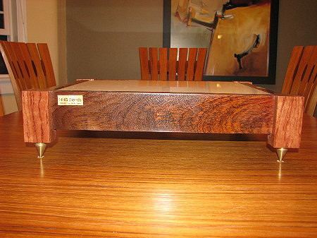 Cocobolo rails / Bubinga posts