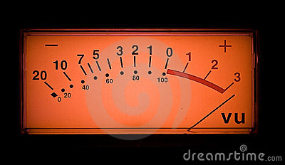 pegged meter