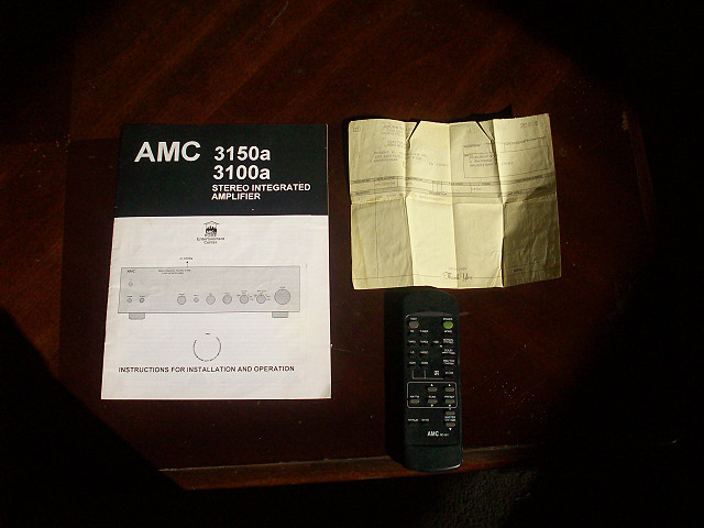 AMC 3100a Manual Remote