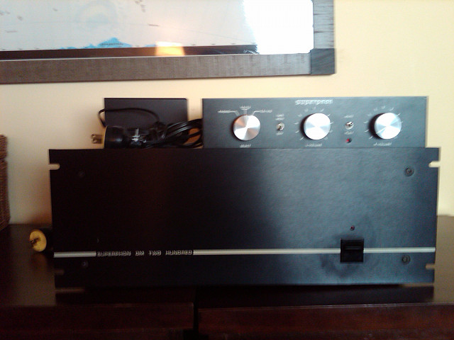The tandem preamp and amp