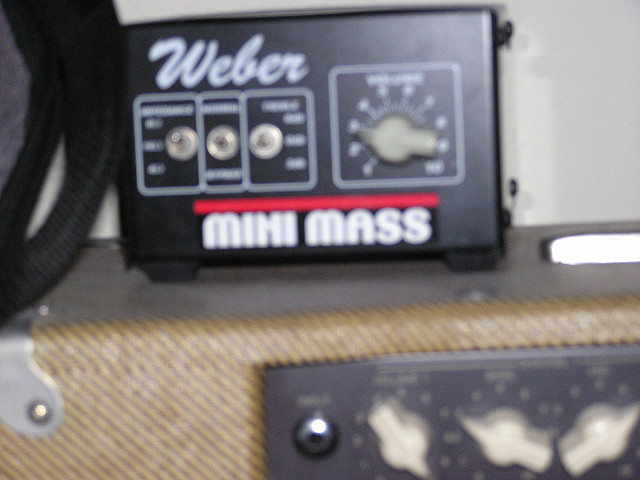Weber Mini-Mass (attenuator for my guitar amp)