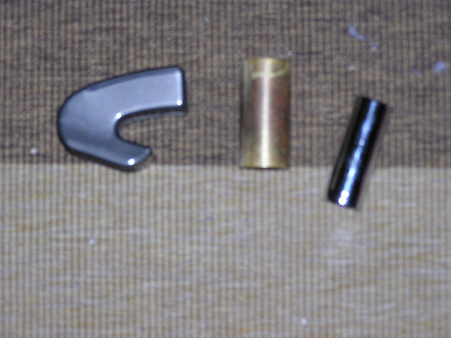 E-Bow; brass slide; chrome slide