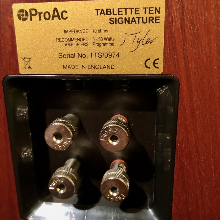 ProAc Tablette 10 Signature Back