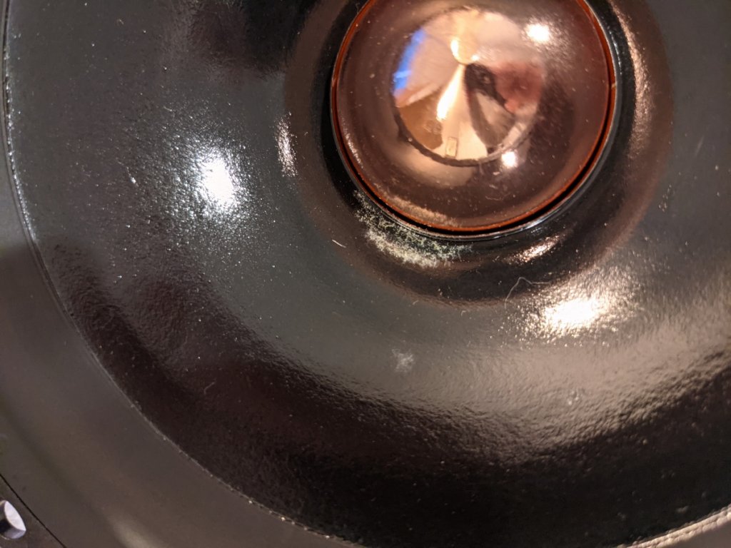 White stuff on driver