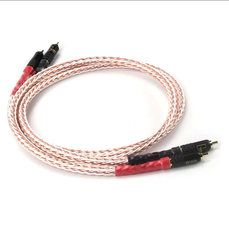 Braided RCA cable