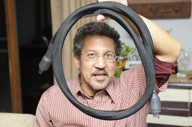 Martin with Kaplan Cables
