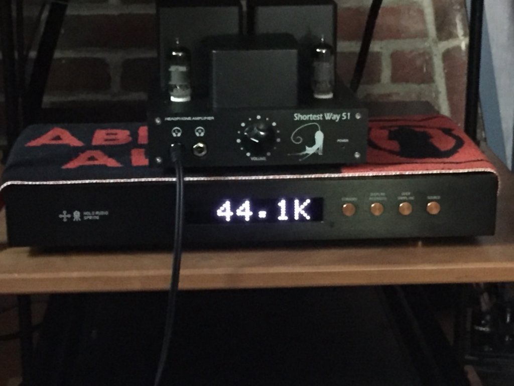 Holo Spring KTE, and headphone amp: SW51