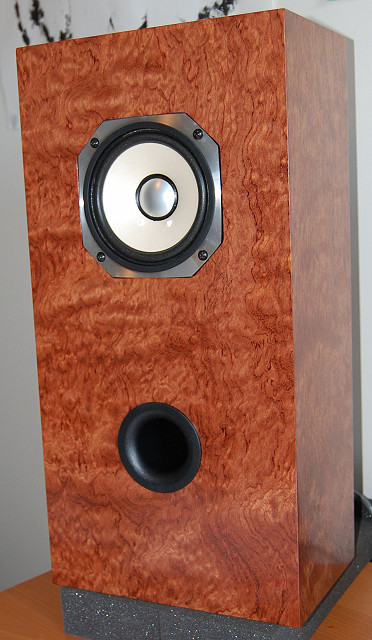 Fostex FX120s in bubinga cab