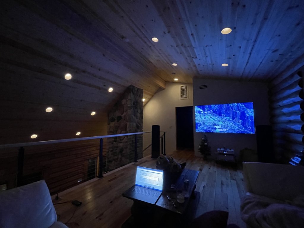 loft speaker setup