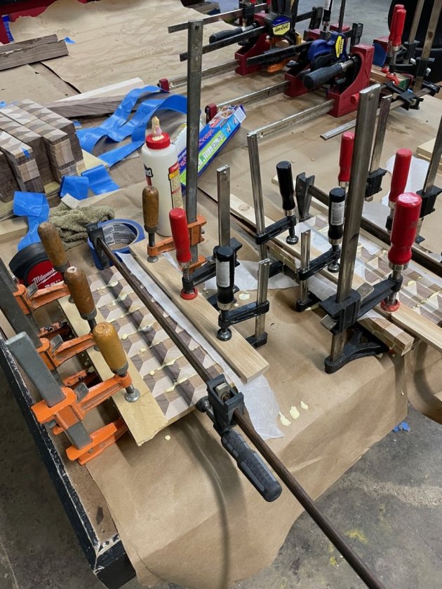 Gluing Top Panels
