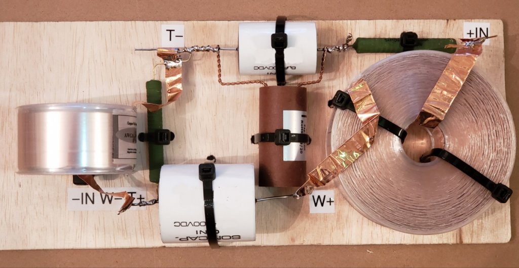 Mounted and soldered NX Studio crossover