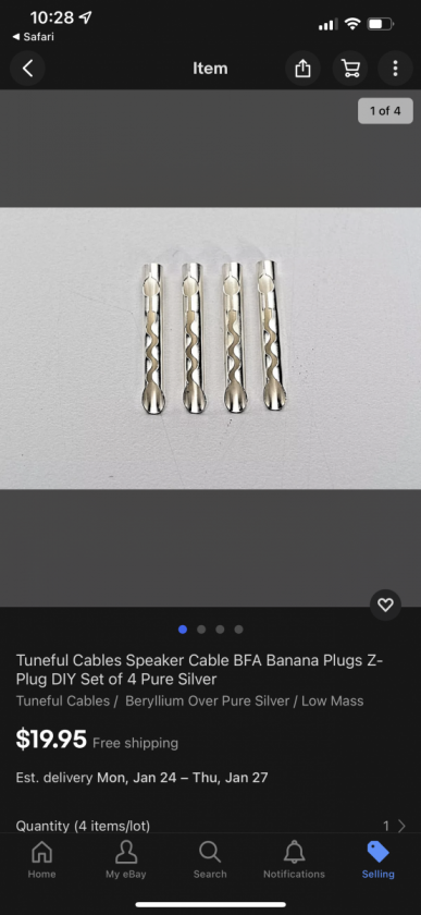 Banana plugs