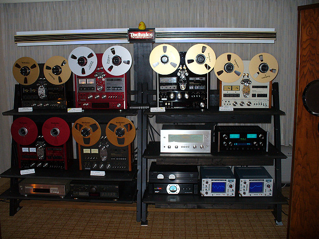 J-Corder rebuilt vintage reel to reel decks