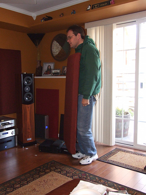 Emil, the portable acoustic panel, every system should have one of these...see you dealer ASAP.