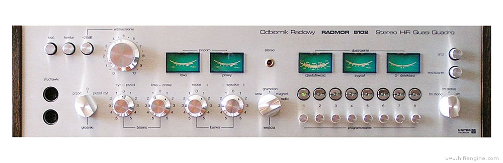 unitra radmor 5102 quasi quad receiver
