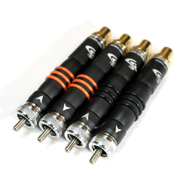 2 sets of signature rca adapters