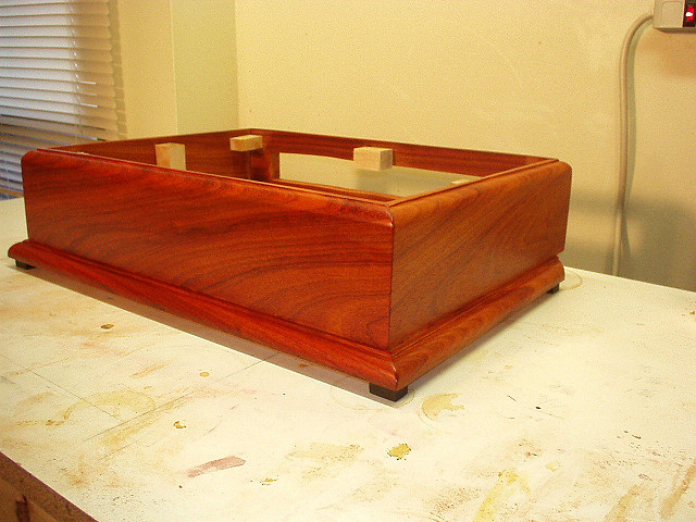 The 'Simple 45' gave me a chance to do a little woodworking with Padauk