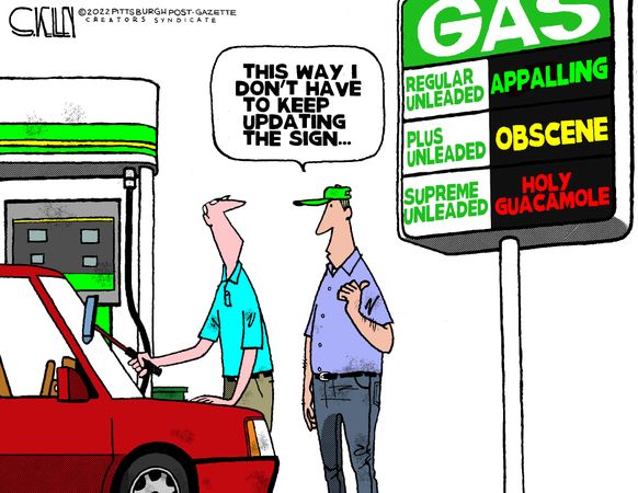 Gas-sign