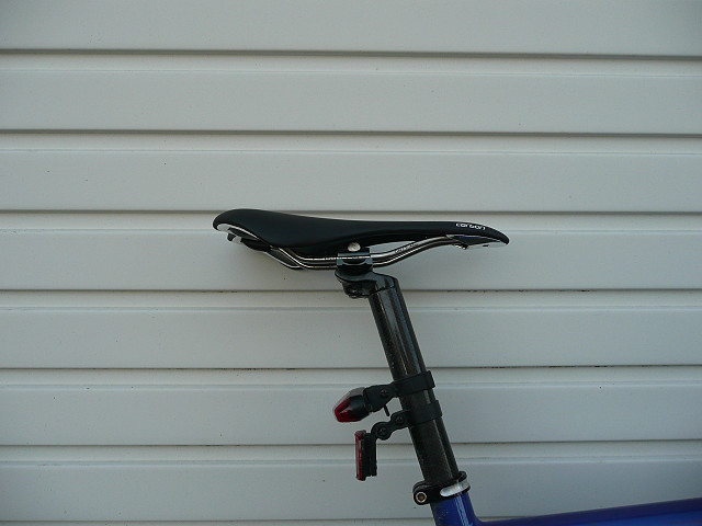 New Titanium and Carbon Saddle