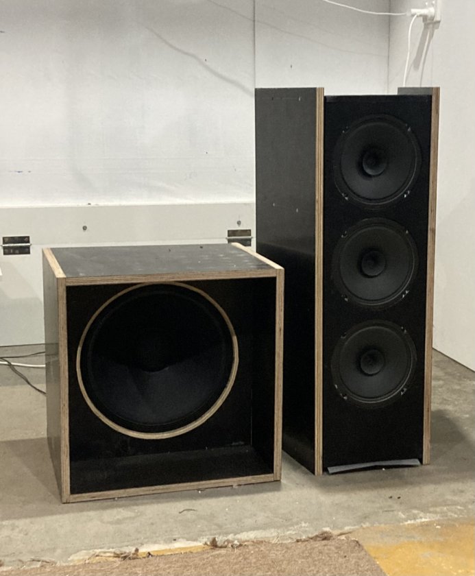 Full range x3 and h frame woofer