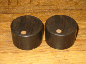 Ebony knobs for Django pre
