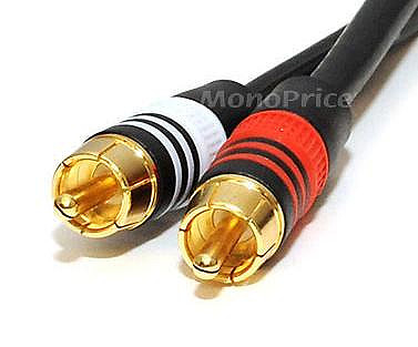 Monoprice RCA plugs