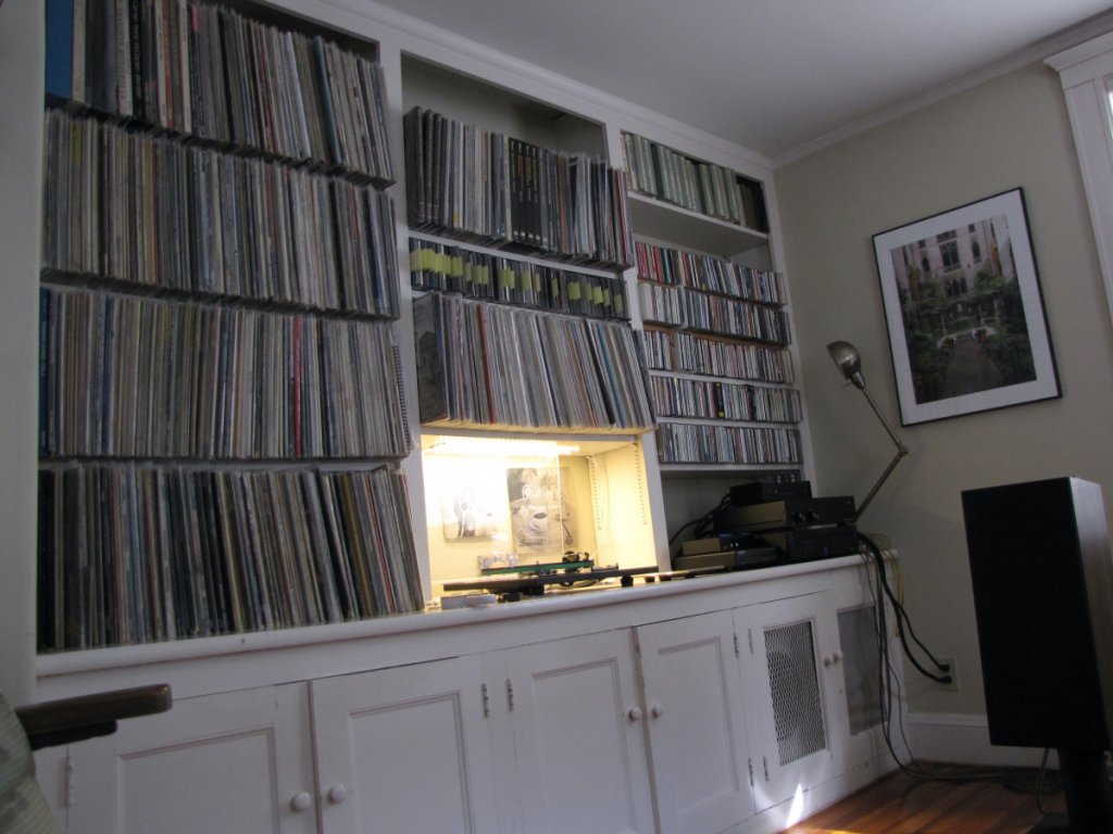 My listening room.