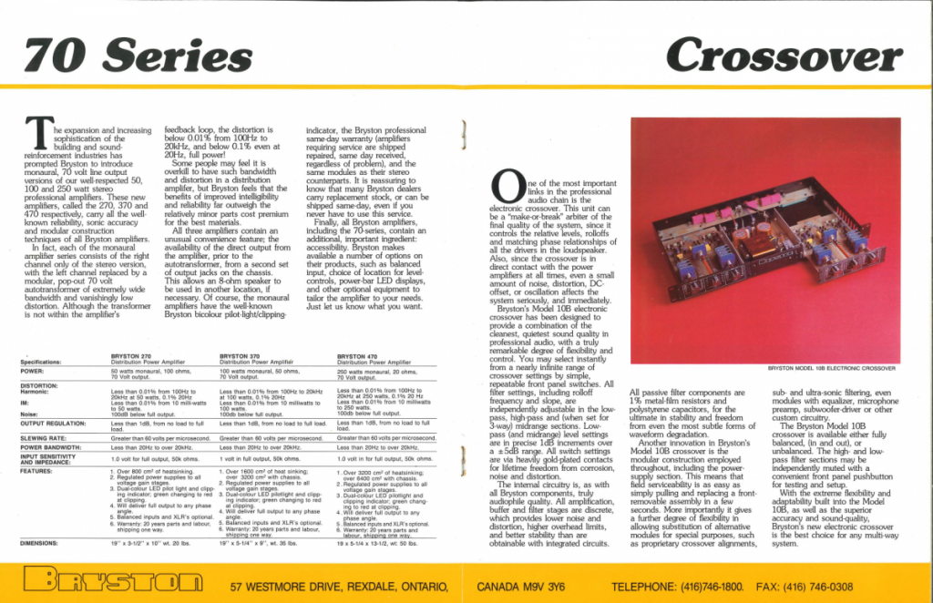 double page 3 70 series / crossover