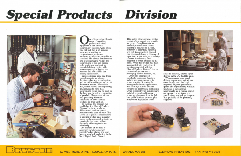 double page 5 special products division