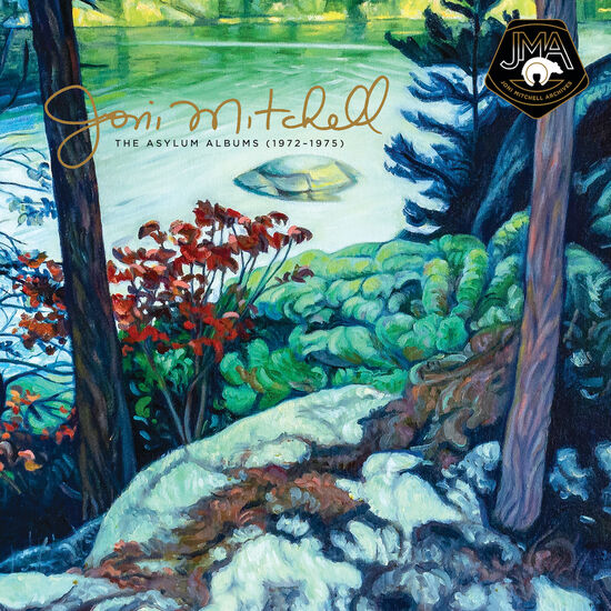 Slipcase-Cover Joni Mitchell Asylum Albums 1 CD Cover