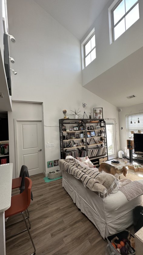 To get a sense of room acoustics