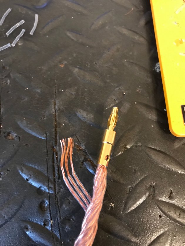 24 strand speaker cable assembly