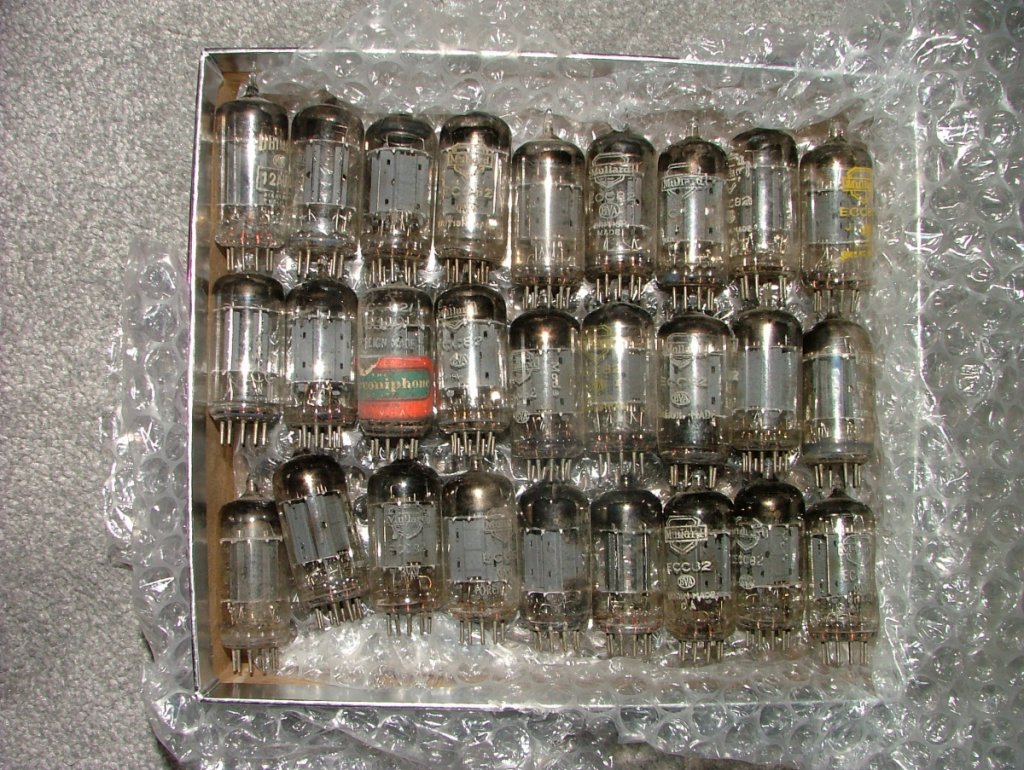 Old ECC82 tubes