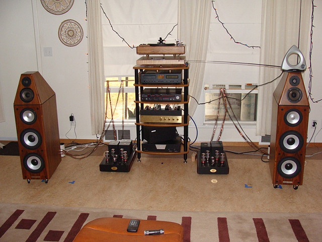 Main 2-channel music system.