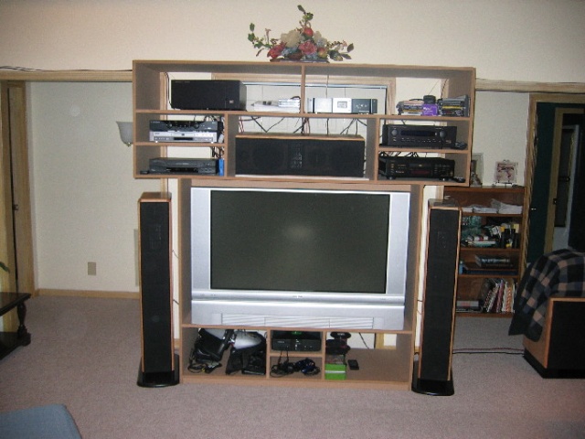 View from couch (Prototype Cabinet)