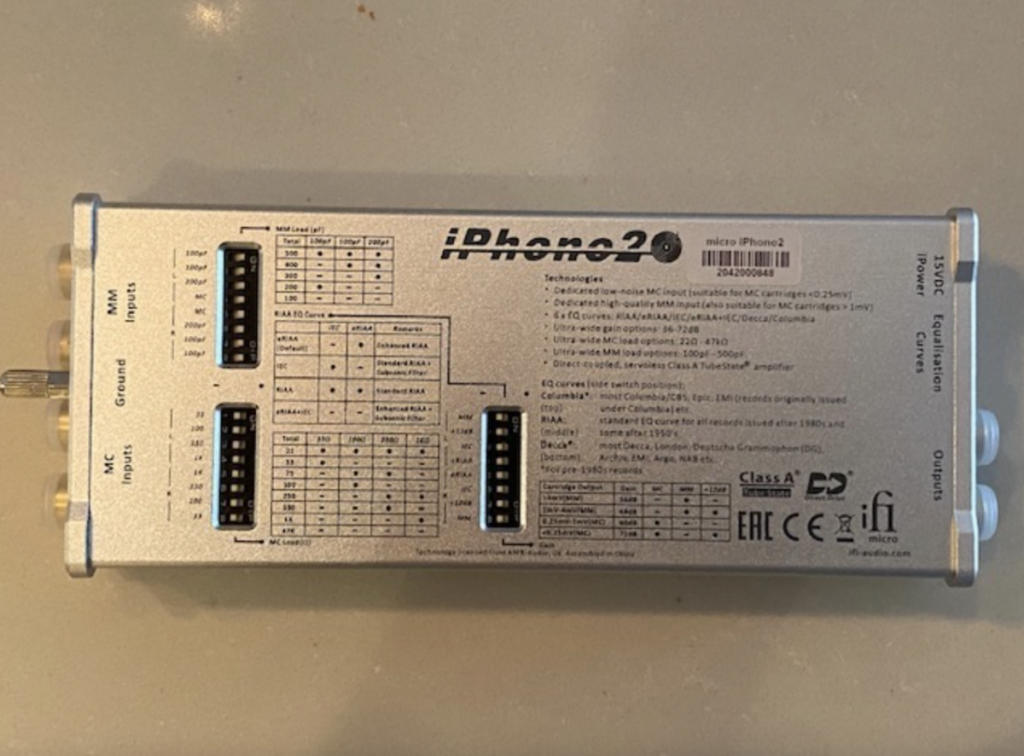 iPhono2 Rear