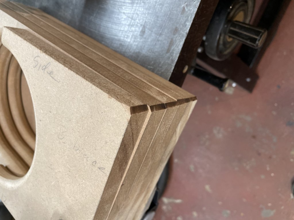 Braces beveled corners
