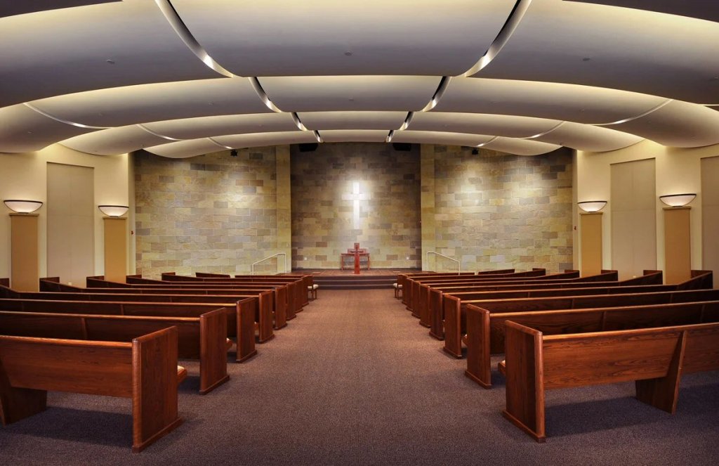 Casas Barrier Chapel interior