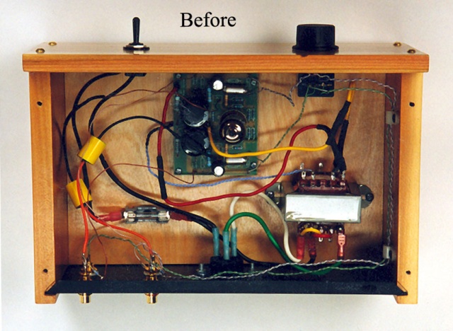 Aksa Tube Line Pre-amp....before.