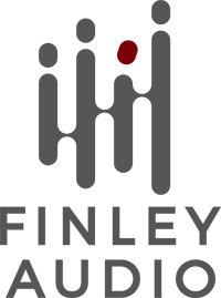 01-Finley-Audio-with-Logo-FINAL grey---Transparent-background--200dpi-