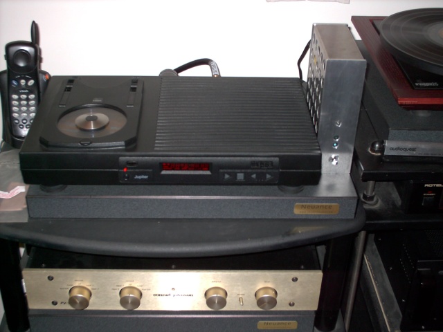 Ack dAck with Rega Jupiter Transport and Neuance Shelf