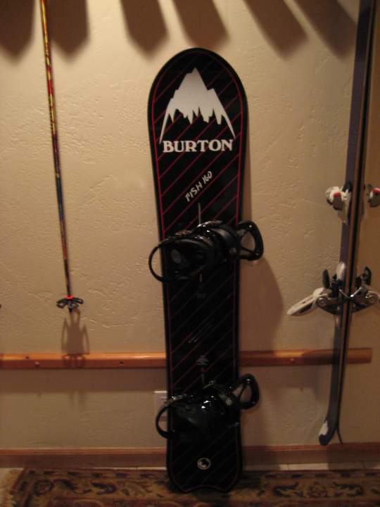And finally, my last toy, my Burton Fish (complete with old skool graphics)!